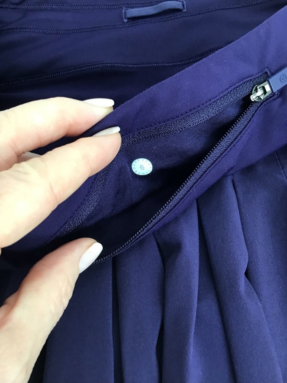 Lululemon Circuit Breaker Tennis Pickleball Skort 13” Purple Athletic Size 6R - Picture 7 of 7